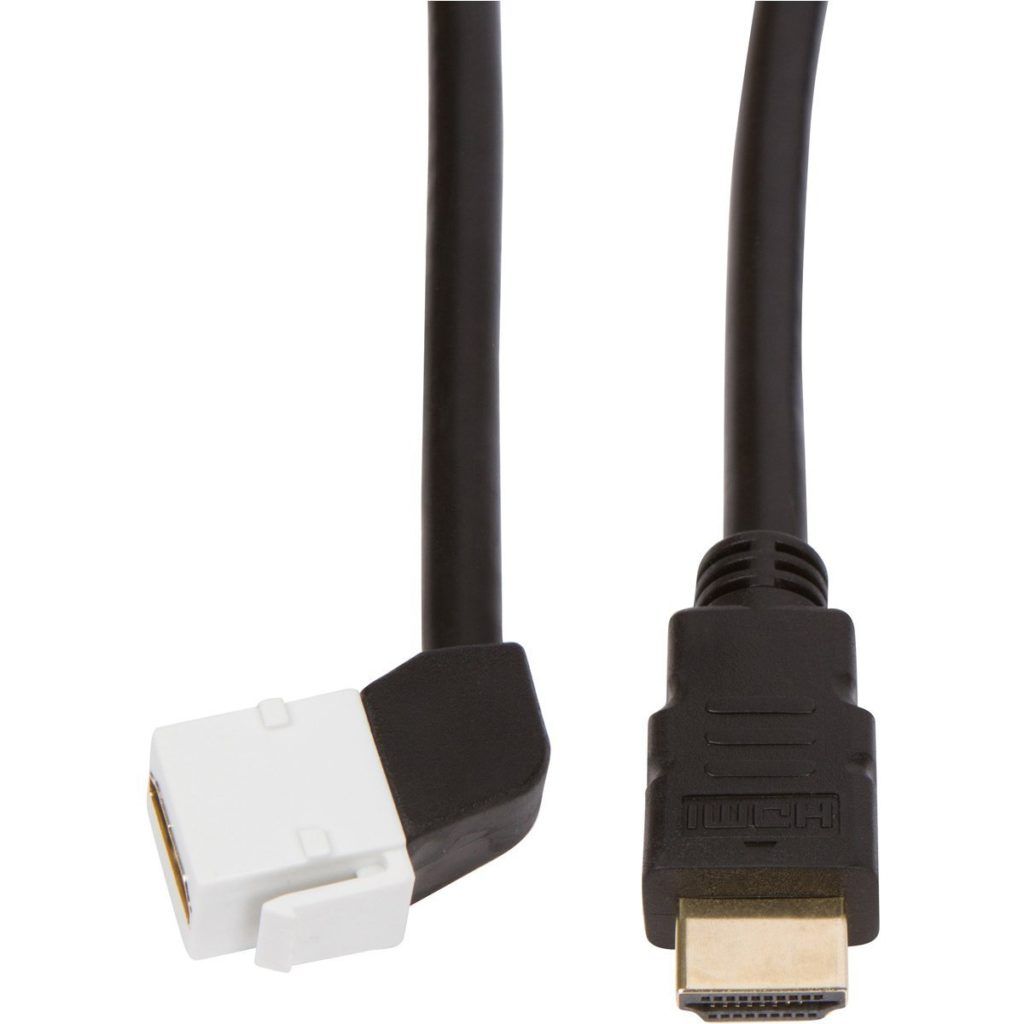 HDMI Keystone Cable Head Top