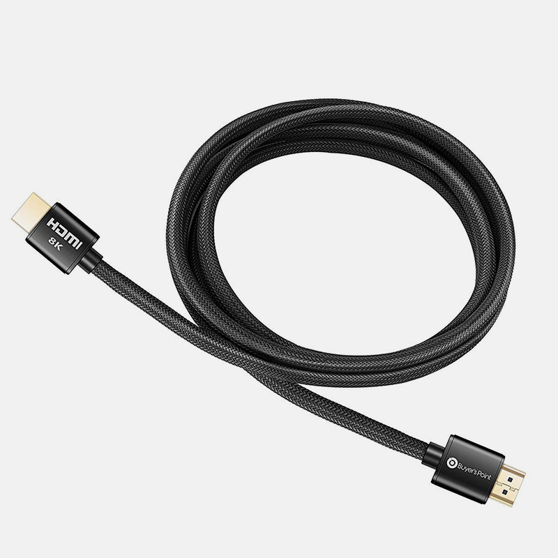 Coiled Cable Black